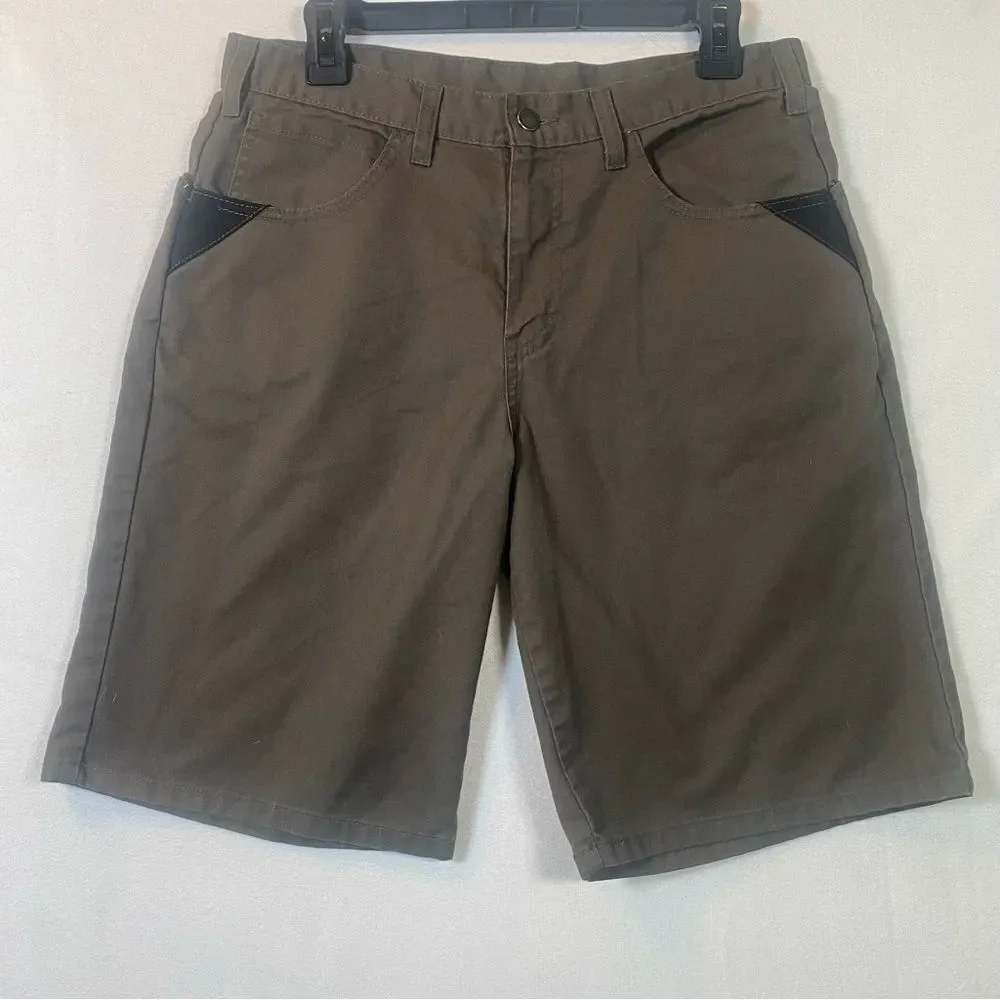 Dickies Green Utility Shorts 30
